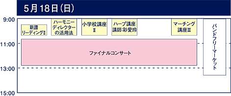 5��18���i���j�X�P�W���[��