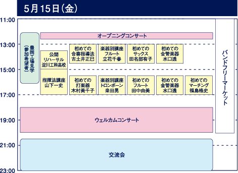 5��15���i���j�X�P�W���[��