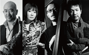 the MOST: ���c���i Sax�^�Бq�^�R�q Piano�^�㑺�@�M Bass�^��⏹�F Drums