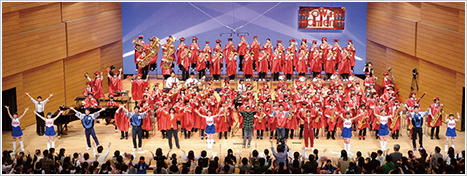 �K�u��s���K�u�썂���w�Z���t�y���@Narashino Municipal Senior High School Wind Orchestra