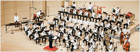 ���{������H�ȍ����w�Z���t�y���@Osaka Prefectural Yodogawa Technology High School Band